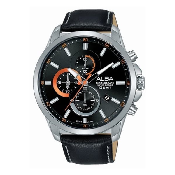 Alba AM3657X1 Men's Steel Chronograph Watch