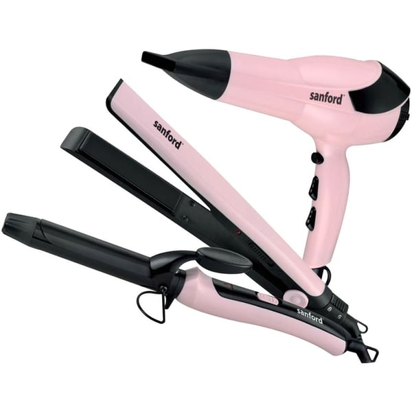 Sanford Hair Dryer + Straightener + Curler SF9677PCC BS Sanford Hair Dryer + Straightener + Curler SF9677PCC BS