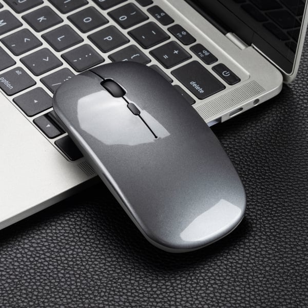 HXSJ M80 2.4ghz Wireless 1600dpi Three-speed Adjustable Optical Mute Mouse - Grey HXSJ M80 2.4ghz Wireless 1600dpi Three-speed Adjustable Optical Mute Mouse - Grey
