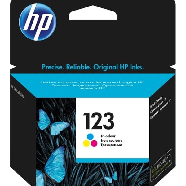 HP F6V16AE 123 Ink Cartridge Tri Color HP F6V16AE 123 Ink Cartridge Tri Color