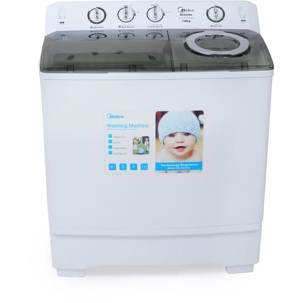 Midea Top Load Semi Automatic Washer 14kg MTE160P1402S