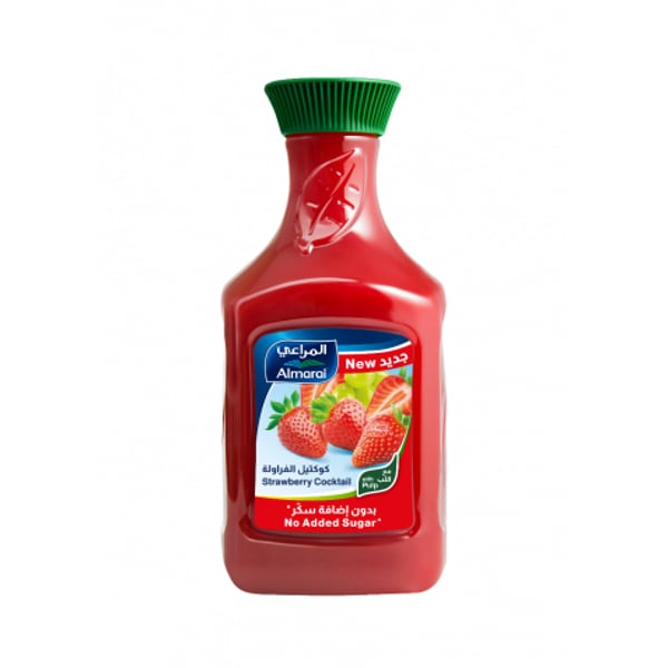 Almarai Strawberry Cocktail No Sugar Added 1.5ltr Almarai Strawberry Cocktail No Sugar Added 1.5ltr