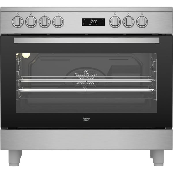 Beko Ceramic Electric Cooker GM17300GXNS Beko Ceramic Electric Cooker GM17300GXNS