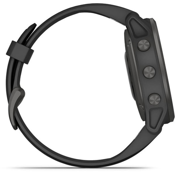 Garmin 010-02159-25 6S Fenix Sapphire Carbon Band Watch Grey Dlc W/Black