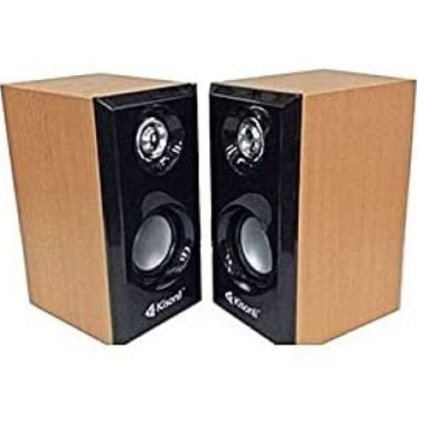 Kisonli Mini Subwoofer Black/Brown Kisonli Mini Subwoofer Black/Brown