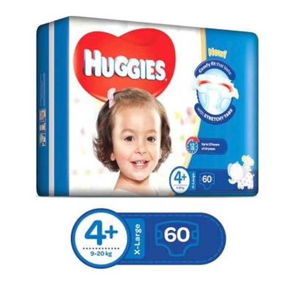 Huggies KC648 Jumbo Size 4 60 Diapers price in Bahrain Buy