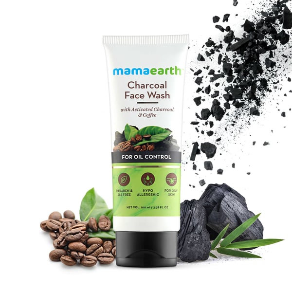 Mamaearth Charcoal Facewash For Oil Control, 100ml