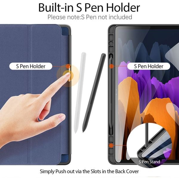 Dux Ducis Flip Case Blue Samsung Galaxy Tab S7 Plus Dux Ducis Flip Case Blue Samsung Galaxy Tab S7 Plus