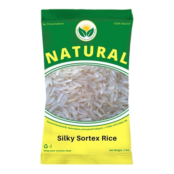 Natural Fresh Silky Sortex Rice 7kg