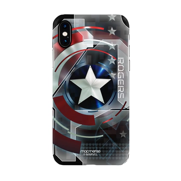 Macmerise Cap Am Rogers - Sleek Phone Case For Iphone Xs Max