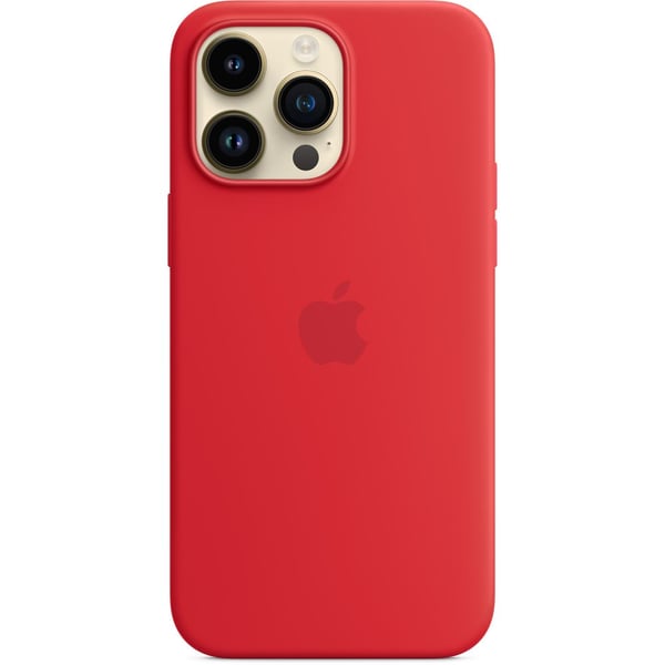 Apple iPhone 14 Pro Max Silicone Case (PRODUCT)RED with MagSafe
