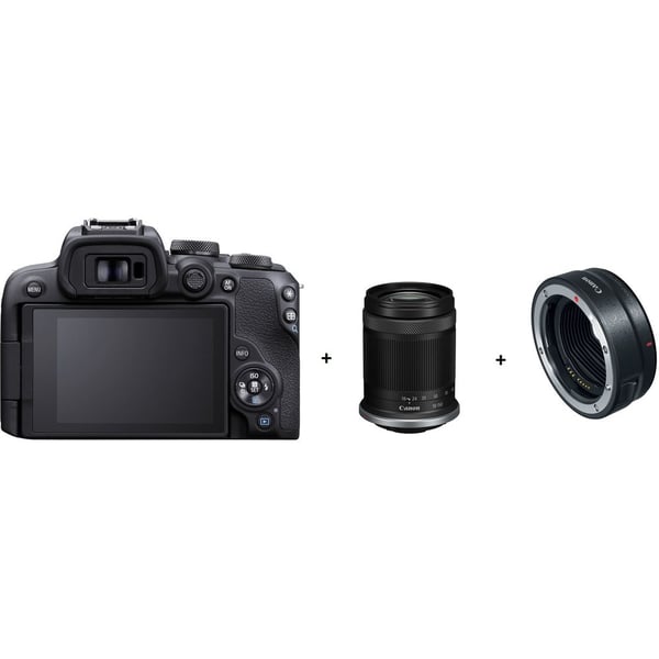 Buy Canon EOS R10 Mirrorless Digital Camera Black + RFS 18150mm F3.56.3 IS STMLens + Mount