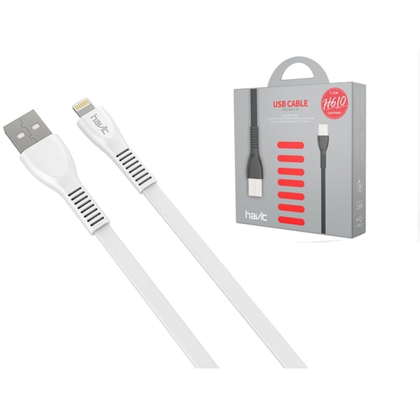 Havit Lightning Cable 1.8m White Havit Lightning Cable 1.8m White