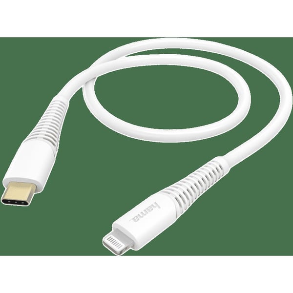 Hama 183309 USB Type-C to Lightning Cable 1.5M White