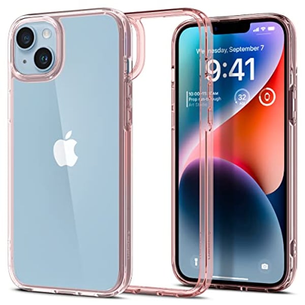 Spigen Ultra Hybrid designed for iPhone 14 case cover - Rose Crystal Spigen Ultra Hybrid designed for iPhone 14 case cover - Rose Crystal