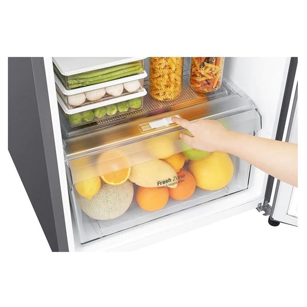 LG Top Mount Refrigerator 402‎ Litres GN-B402SQCB, Smart Inverter Compressor, Multi Air Flow, Smart Diagnosis