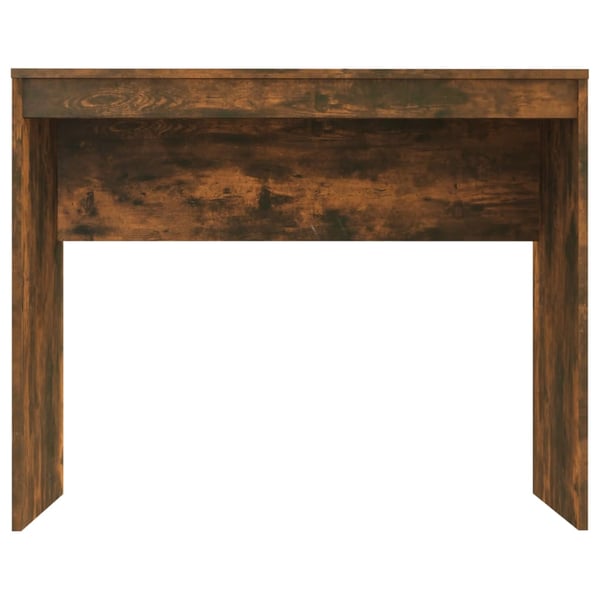 vidaXL Desk Smoked Oak 90x40x72 cm Engineered Wood vidaXL Desk Smoked Oak 90x40x72 cm Engineered Wood