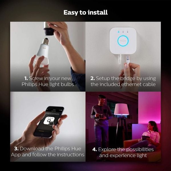 Philips 929002216817 HUE STARTER KIT 10W Philips 929002216817 HUE STARTER KIT 10W
