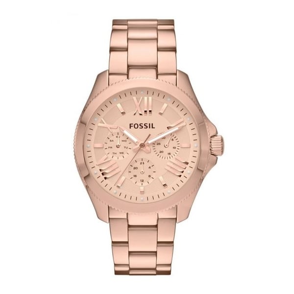 Fossil AM4511 Cecile Multifunction Rose-Tone Stainless Steel Watch Fossil AM4511 Cecile Multifunction Rose-Tone Stainless Steel Watch