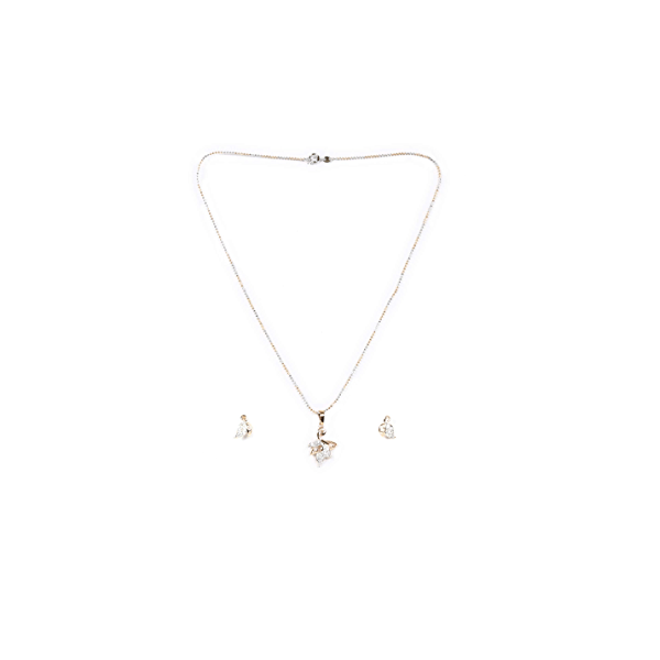Swiss Design Jewelry Set for Women Silver/Gold SDJS-05 Swiss Design Jewelry Set for Women Silver/Gold SDJS-05