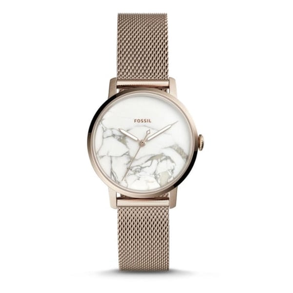 Fossil ES4404 Neely Three-Hand Pastel Pink Stainless Steel Ladies Watch