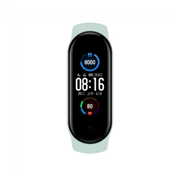 Margoun Xiaomi Mi Band 5 Replacement Silicone Band - Light Green Margoun Xiaomi Mi Band 5 Replacement Silicone Band - Light Green