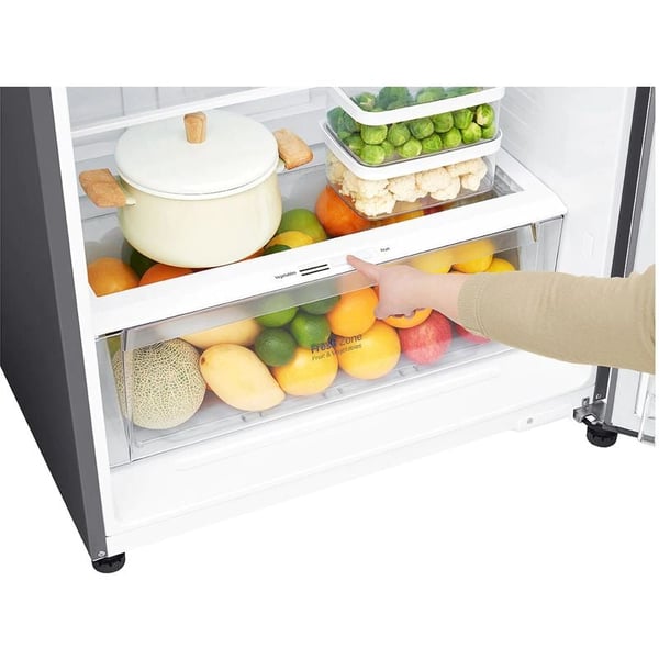 LG Top Freezer Refrigerator 438 Litres GR-C619HLCL Smart Inverter Compressor Door Cooling Multi AirFlow LG Top Freezer Refrigerator 438 Litres GR-C619HLCL Smart Inverter Compressor Door Cooling Multi AirFlow