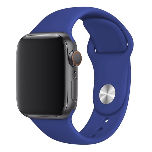 BeHello Premium Silicone Strap 42/44mm For Apple Watch Blue BeHello Premium Silicone Strap 42/44mm For Apple Watch Blue