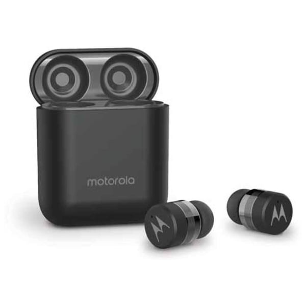 Motorola VERVEBUDS 110 Compact Water-Resistant True Wireless Headphones Black Motorola VERVEBUDS 110 Compact Water-Resistant True Wireless Headphones Black