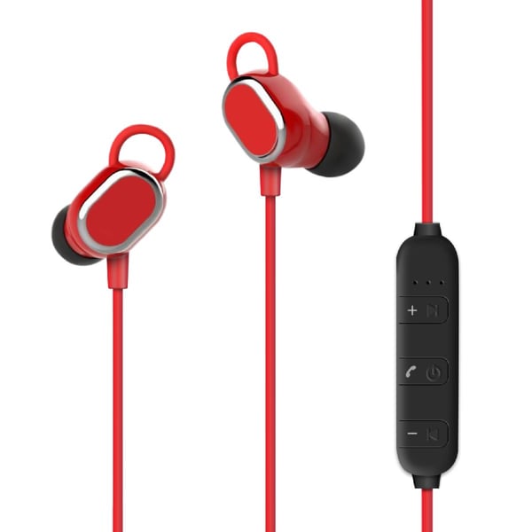 Buy Promate Wireless Neckband Earphones with Mic, Sporty EarLock