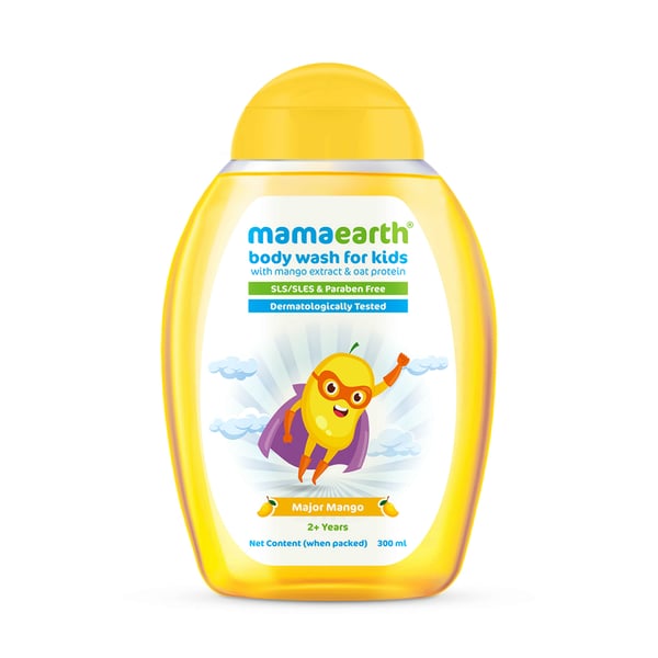 Mamaearth Major Mango Body Wash For Kids 300 Ml