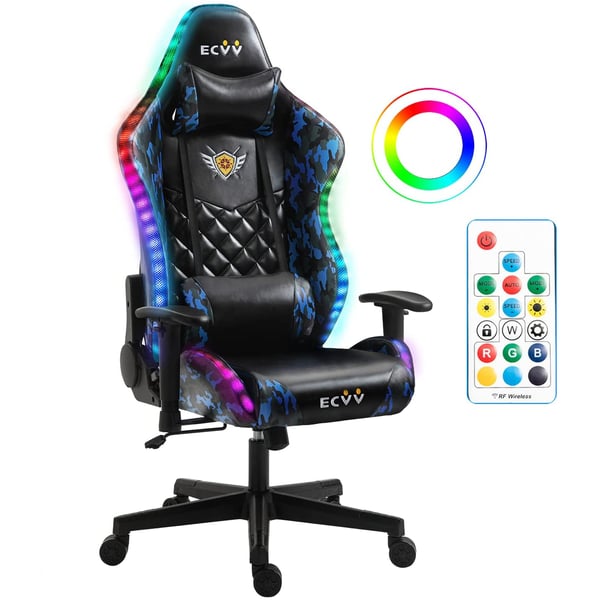 Uomax gaming chair with deals led lights