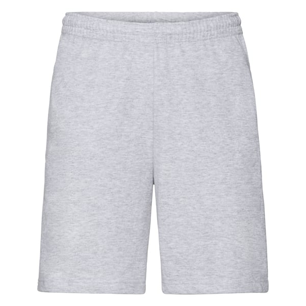 Fruit Of The Loom Lightweight Shorts Heather Grey Medium price in