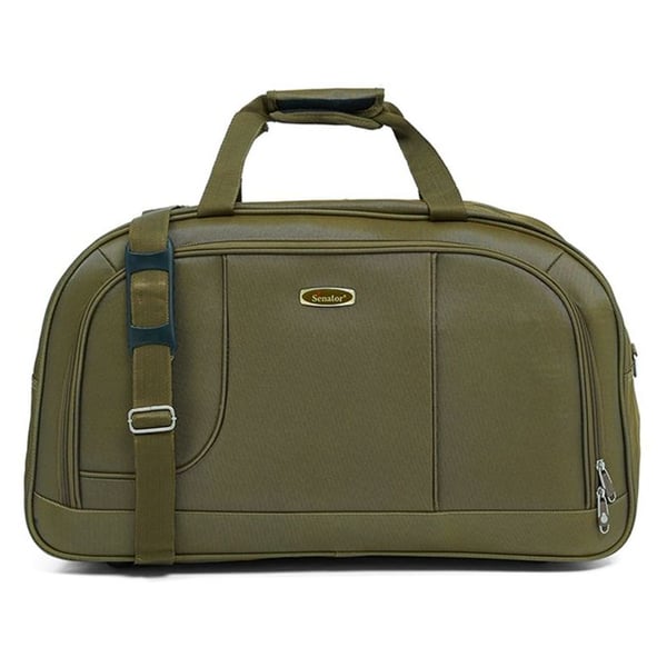 Senator 7085D20GRN Delux Duffel Bag Olive Green 20inch Senator 7085D20GRN Delux Duffel Bag Olive Green 20inch