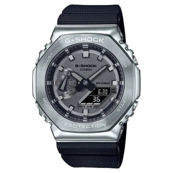 Casio G-shock Gm-2100-1adr Metal Covered Analog-digital Men's Watch