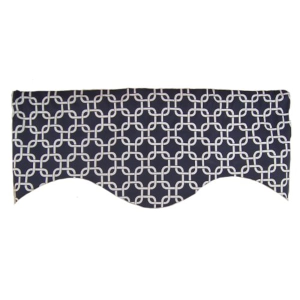 Rlf Home Interlock Valance, Navy