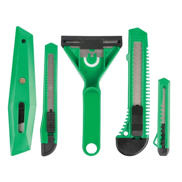Terminator Scraper & Utility Cutter Set 5Pcs/Set TTUC 505S Terminator Scraper & Utility Cutter Set 5Pcs/Set TTUC 505S