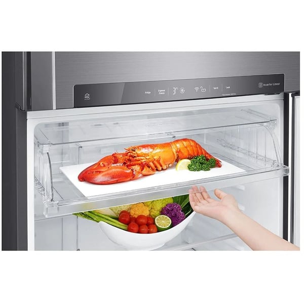 LG Top Freezer Refrigerator 630 Litres GR-H832HLHL Smart Inverter Compressor LINEARCooling Hygiene FRESH⁺ Fresh 0 Zone Multi Air Flow LG Top Freezer Refrigerator 630 Litres GR-H832HLHL Smart Inverter Compressor LINEARCooling Hygiene FRESH⁺ Fresh 0 Zone Multi Air Flow