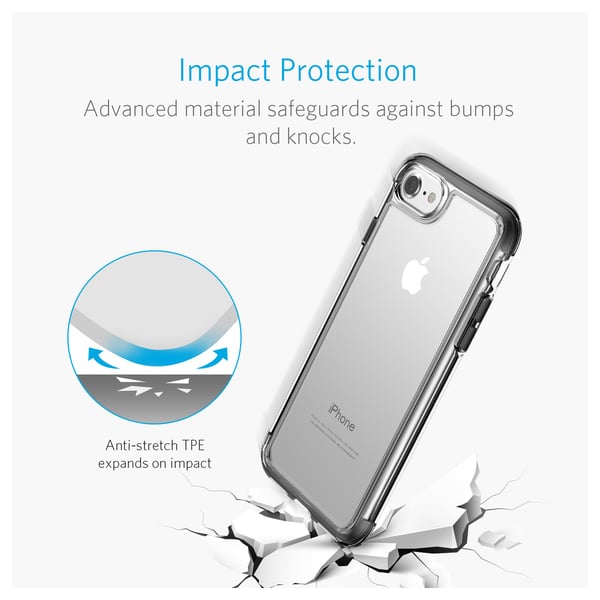 anker slimshell case black for apple iphone 7 plus a7051111