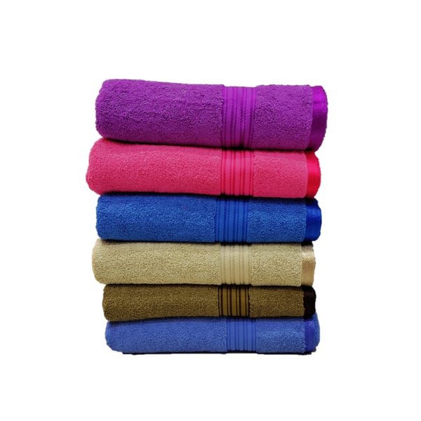 Sheep Bath Towel Plain Dyed Pearl Stripe Multicolor Untw00207 (pack Of 6)(70 X 140cm) Sheep Bath Towel Plain Dyed Pearl Stripe Multicolor Untw00207 (pack Of 6)(70 X 140cm)