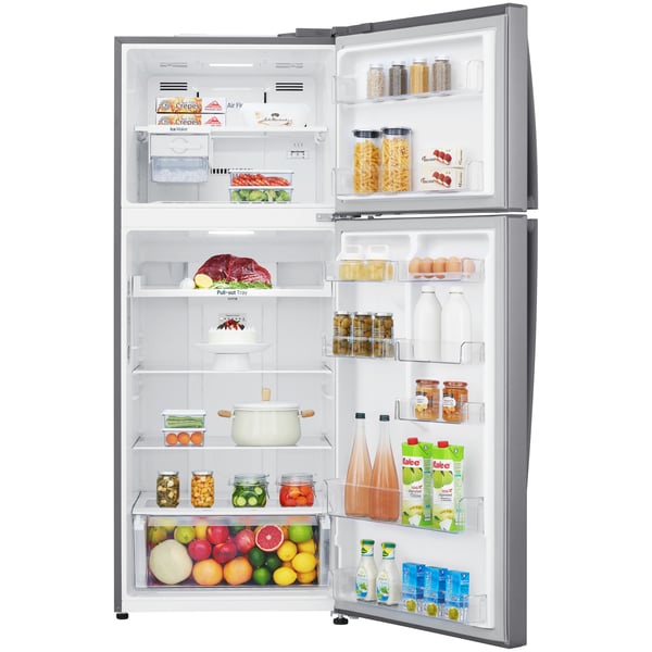 LG Top Mount Refrigerator 471 Litres GRC619HLCU, NatureFRESH™, LINEARCooling™, Multi Air Flow LG Top Mount Refrigerator 471 Litres GRC619HLCU, NatureFRESH™, LINEARCooling™, Multi Air Flow