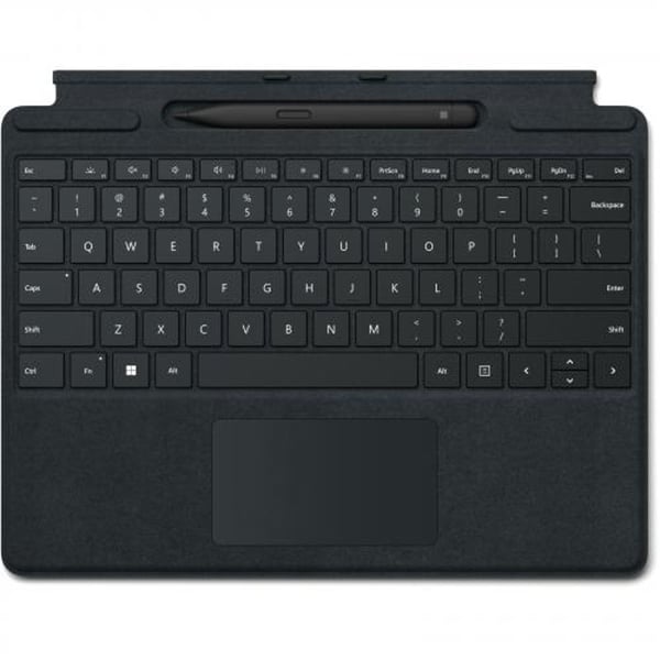 Microsoft Surface Pro Signature Keyboard With Slim Pen For Surface Pro X & Surface Pro 8 Black