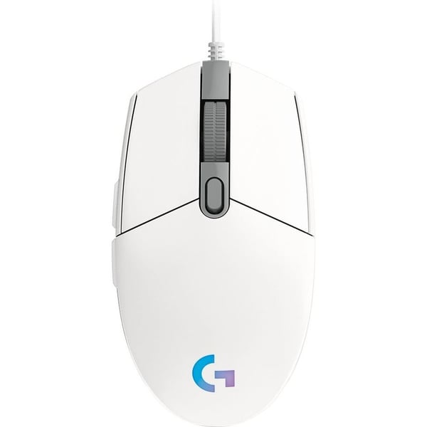 Logitech Lightsync Gaming Mouse 62.15mm White