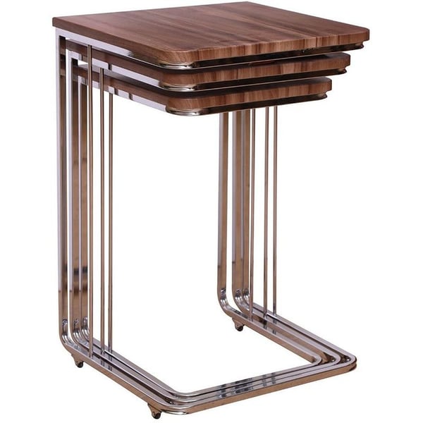 Buy Pan Emirates Elgar Nesting Table 3pc Set Online in UAE Sharaf DG