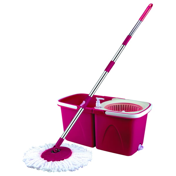 Feelings Smart Spin Mop with detachable Twin Bucket Purple