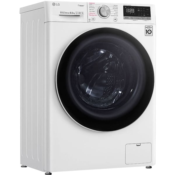 LG Front Load Washer 8.5 kg F2V5GYP0W, AI DD™, Steam+™, Bigger Capacity LG Front Load Washer 8.5 kg F2V5GYP0W, AI DD™, Steam+™, Bigger Capacity