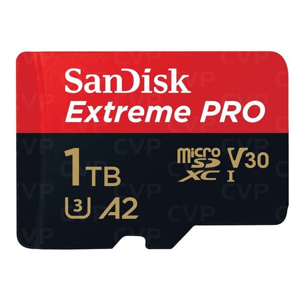 Sandisk Extreme Pro microSDXC A2/V30 1TB + SD Adapter Sandisk Extreme Pro microSDXC A2/V30 1TB + SD Adapter