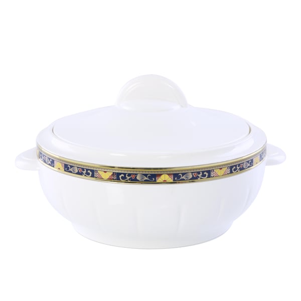 Royalford Classic Casserole White/green 1.2l