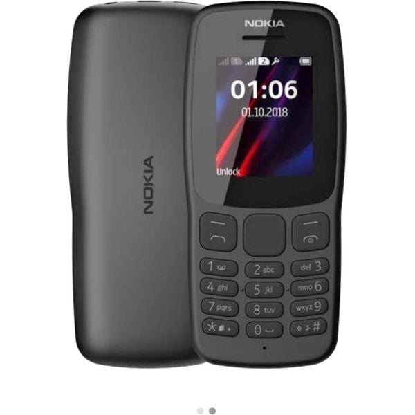 NOKIA 106 4MB GREY 2G Phone