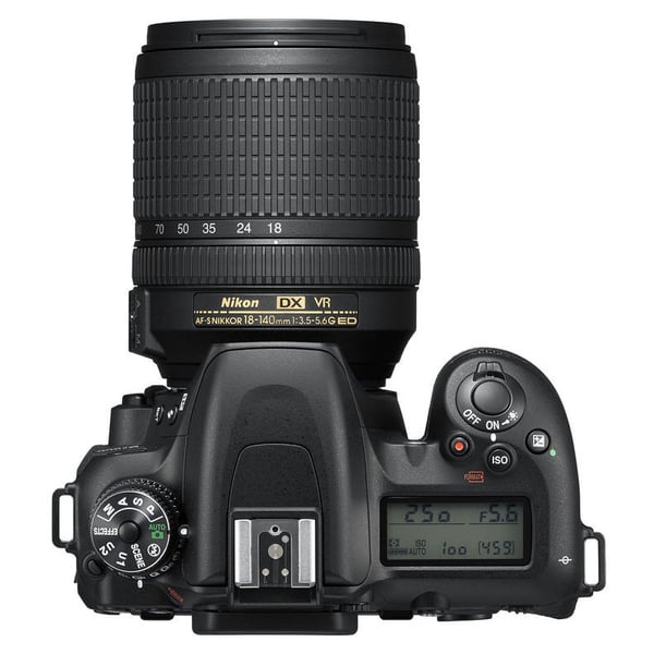 Nikon D7500 DSLR Camera Black With AF-S DX Nikkor 18-140mm VR Lens